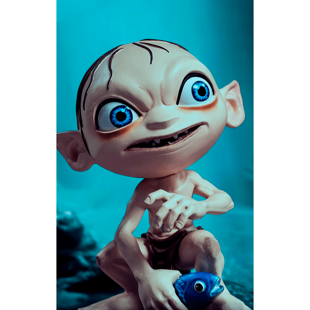 MiniCo - Lord of the Rings - Gollum - Iron Studios (Senhor dos Anéis) (  Smeagol ) - ZONA DE GEEK