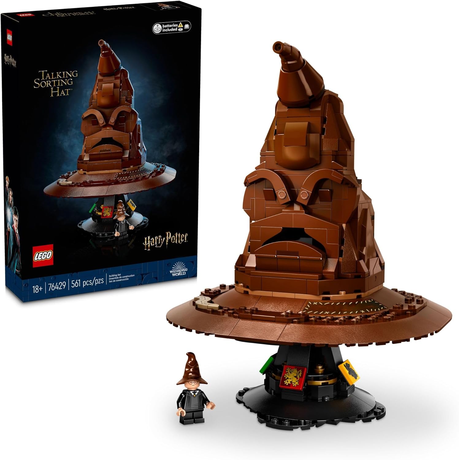 LEGO Harry Potter TM 76429 Chapéu Seletor Falante 561 peças