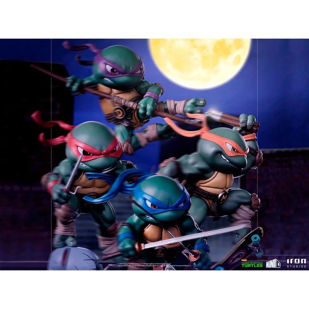 MiniCo - TMNT - Donatello - Iron Studios ( Tartarugas Ninjas ) - ZONA DE  GEEK