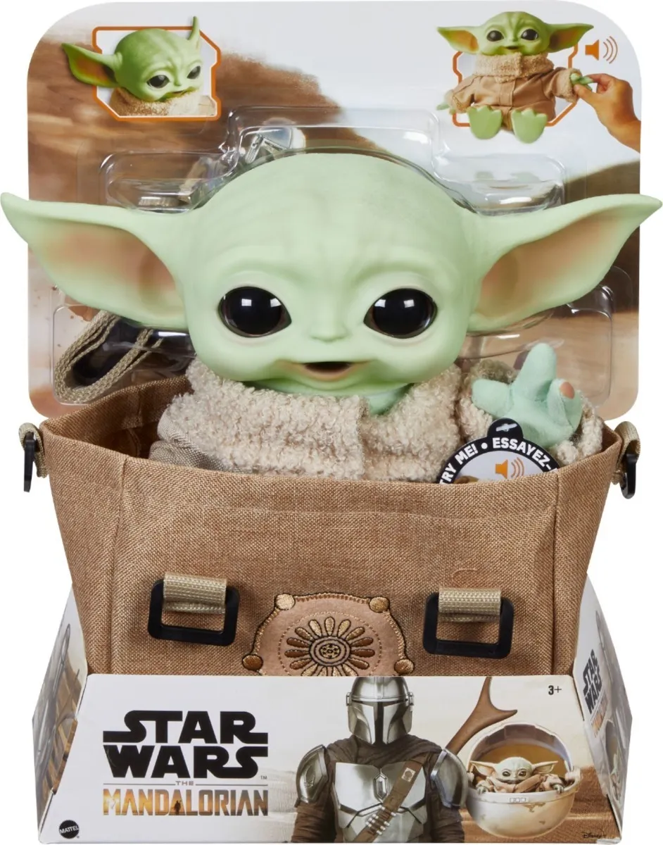 Baby Yoda Com Bag Premium Star Wars Mandaloriano Mattel