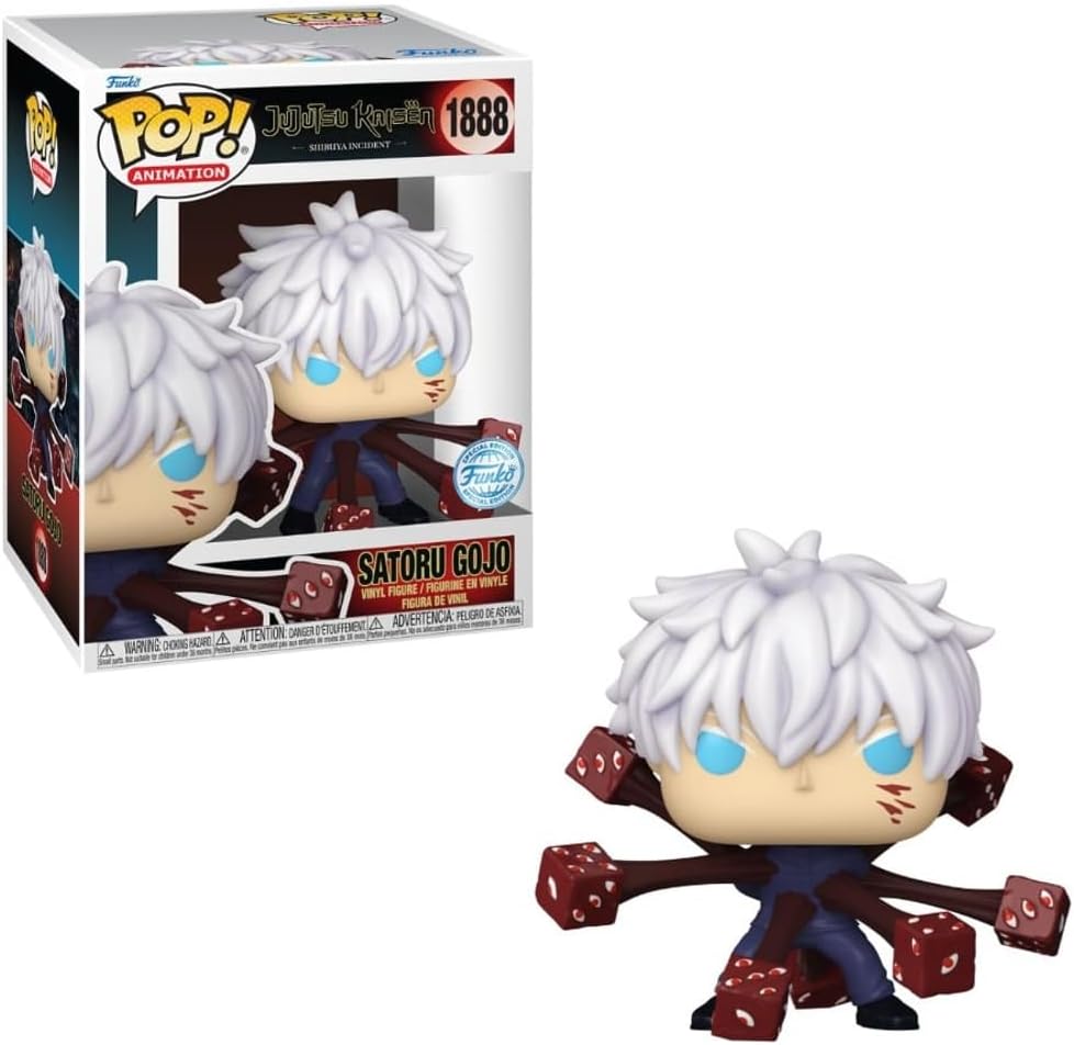 BONECO FUNKO POP! PREMIUM JUJUTSU KAISEN - SATORU GOJO SELADO