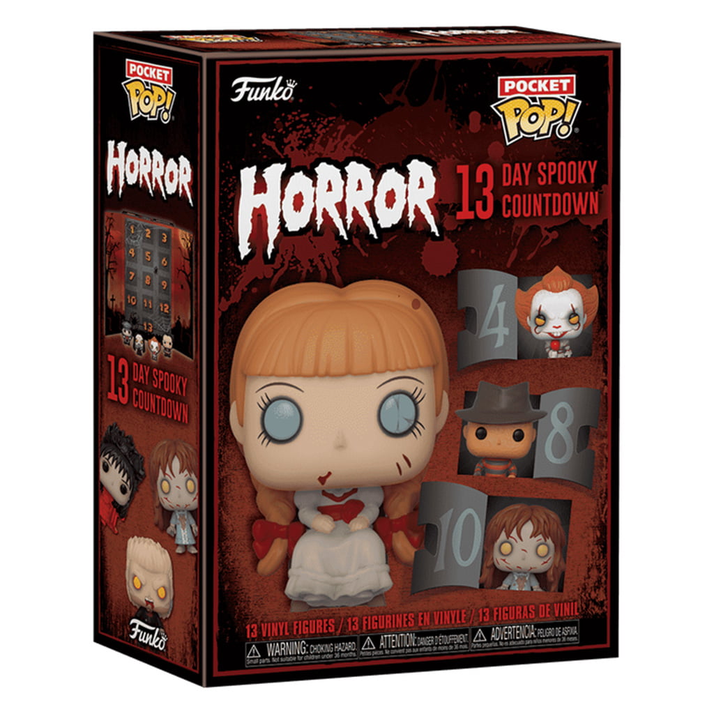 CALENDÁRIO FUNKO POCKET POP HORROR 13-DAY SPOOKY COUNTDOWN CALENDAR 