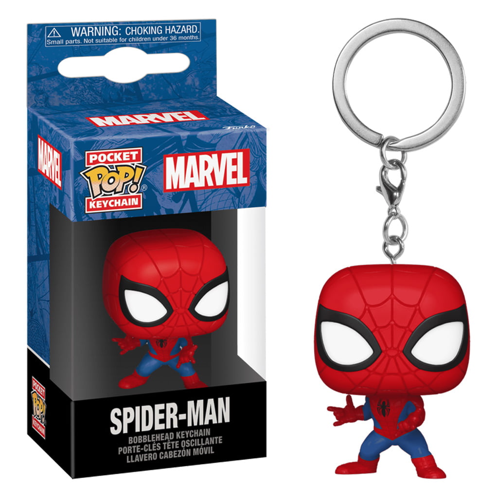 CHAVEIRO FUNKO POP KEYCHAIN MARVEL NEW CLASSICS - SPIDER-MAN