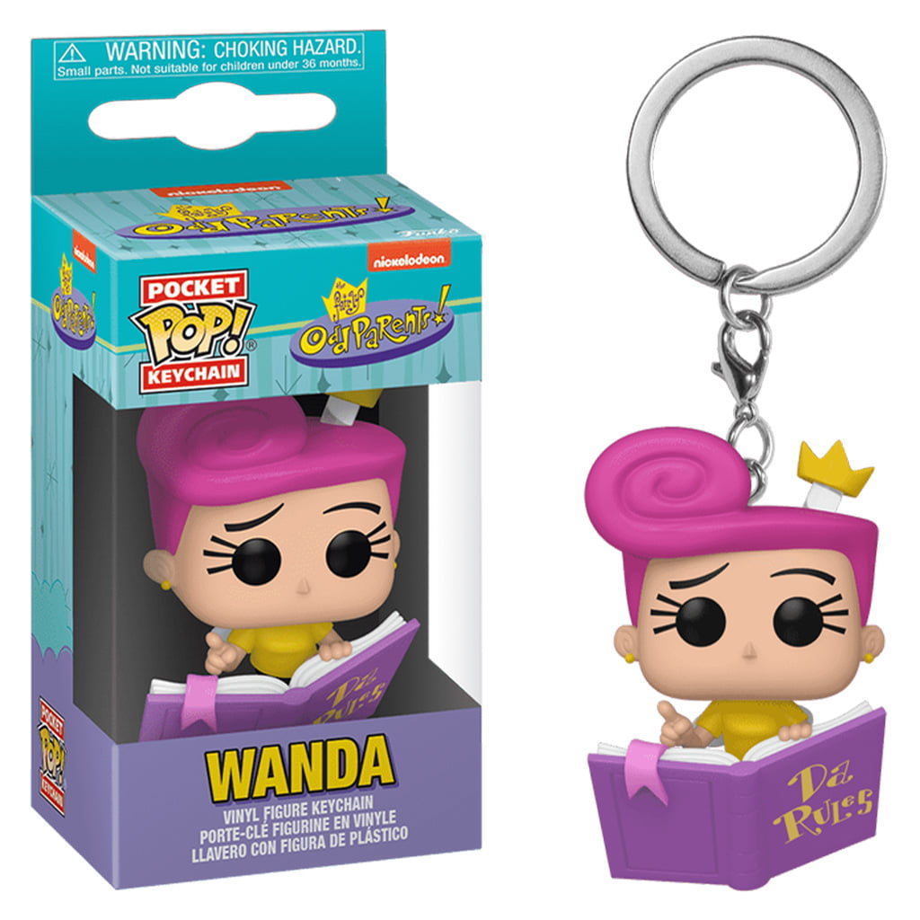 CHAVEIRO FUNKO POP KEYCHAIN OS PADRINHOS MAGICOS - WANDA