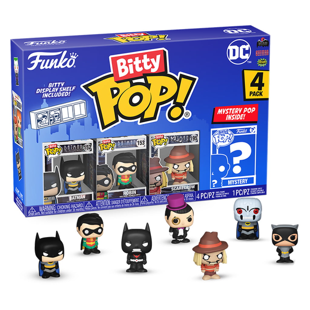 FUNKO BITTY POP DC - BATMAN 4-PACK