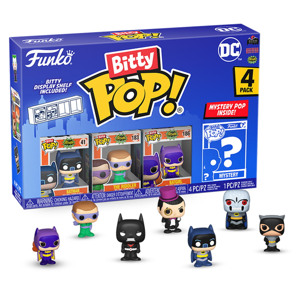 FUNKO BITTY POP DC - BATMAN ADAM WEST 4-PACK