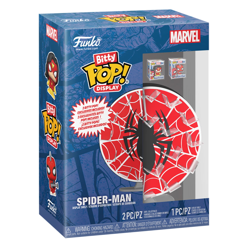  FUNKO BITTY POP DISPLAY MARVEL SPIDER-MAN