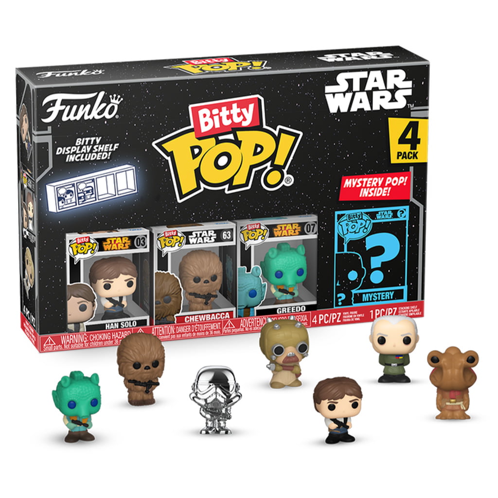 FUNKO BITTY POP STAR WARS - HAN SOLO 4-PACK