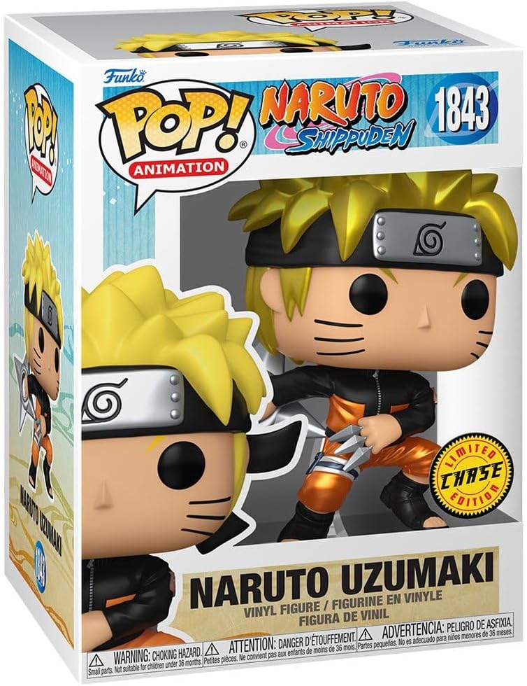 Funko Naruto Shippuden - Naruto Uzumaki with Shuriken CHASE
