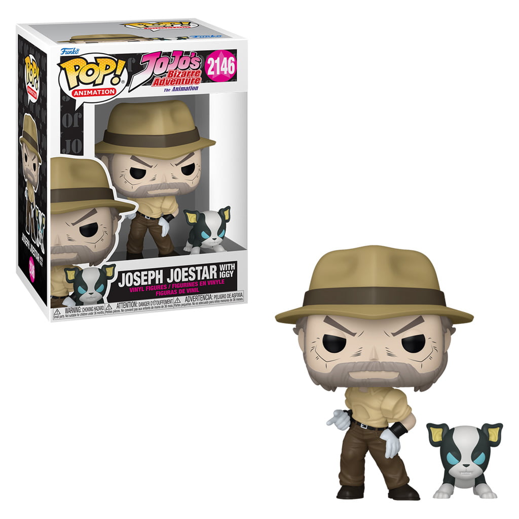 FUNKO POP ANIMATION JOJO'S BIZARRE ADVENTURE - JOSEPH JOESTAR WITH IGGY 2146