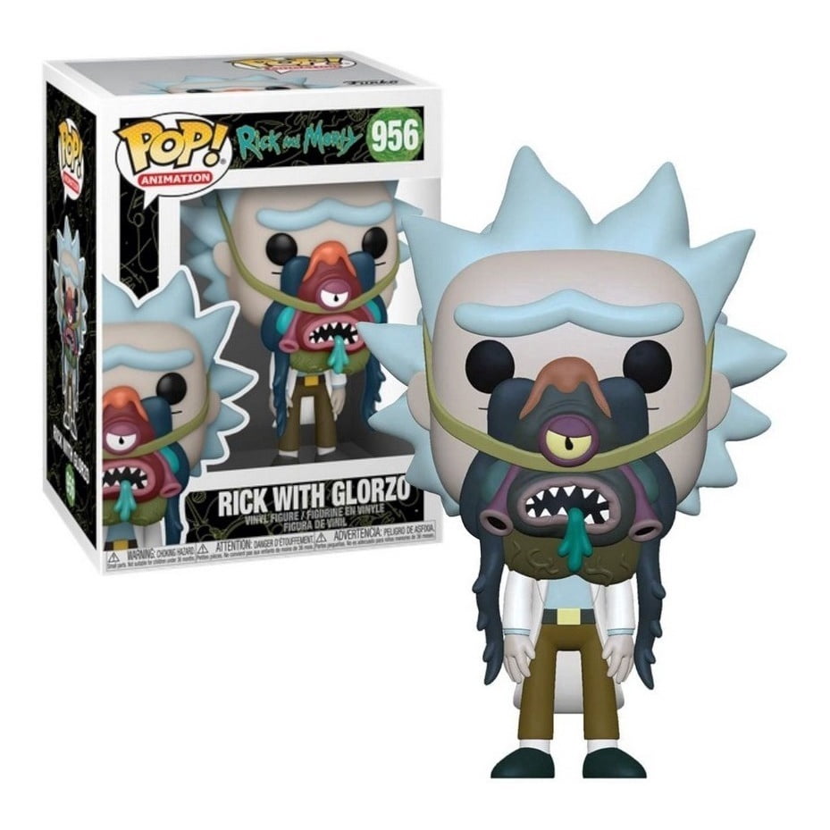 Funko Pop! Animation Rick And Morty Rick With Glorzo 956