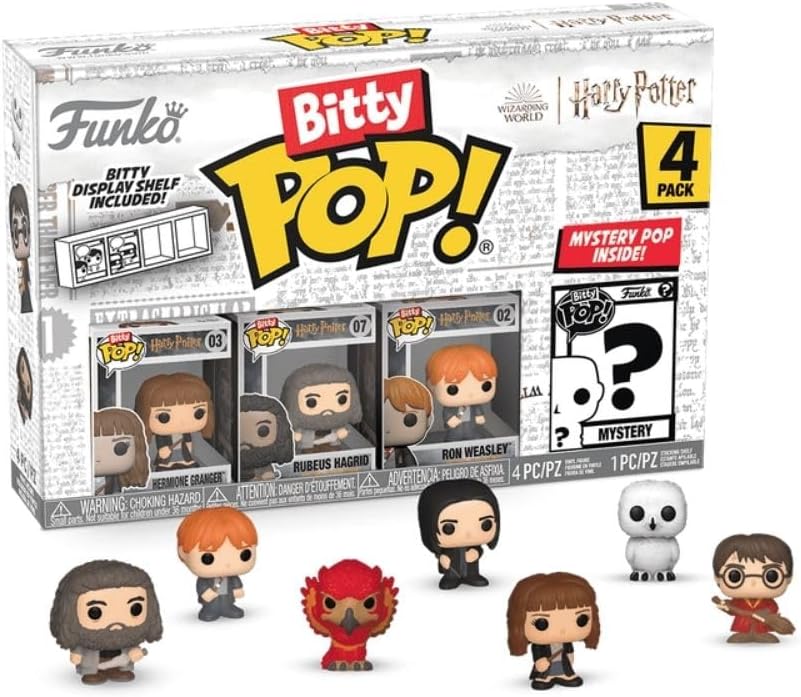 funko pop bitty - harry potter - HERMIONE & Hagrid & ron