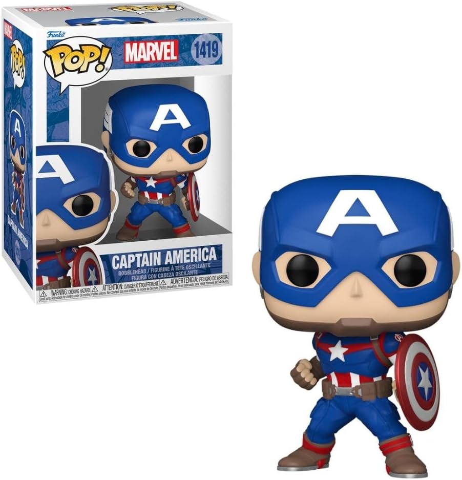 funko pop - captain america - 1419