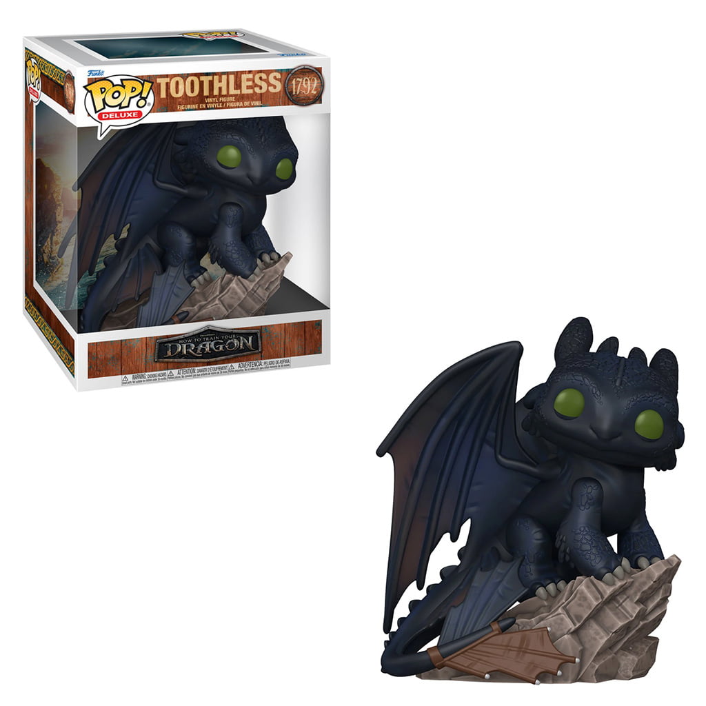 FUNKO POP DELUXE COMO TREINAR SEU DRAGÃO - TOOTHLESS 1792 (BANGUELA)