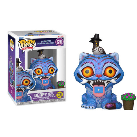FUNKO POP DERPY GUERREIRAS DO K-POP 2260 GLOWS IN THE DARK