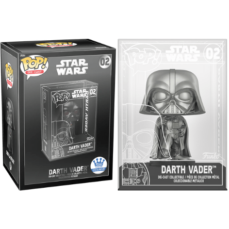  Funko Pop! Die-Cast Star Wars Darth Vader Exclusive - 02