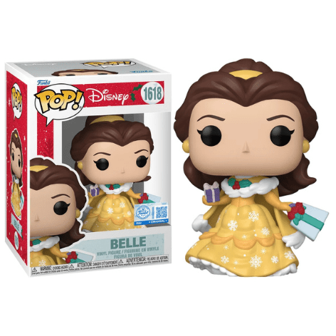 Funko Pop! Disney Natal A Bela e a Fera - Princesa Belle - 1618