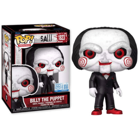 Funko Pop! Exclusivo Jogos Mortais - Billy The Puppet - 1823