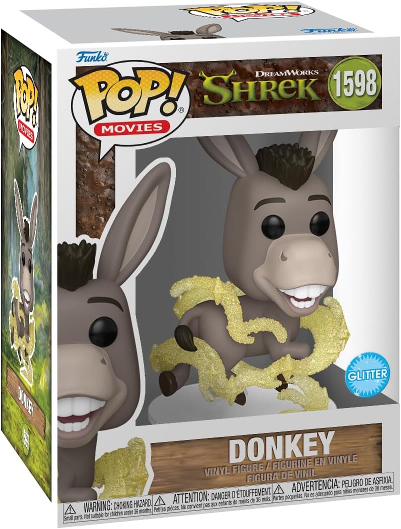 Funko Pop! Filmes: Shrek Dream Works 30th - Donkey ( burro ) 1598