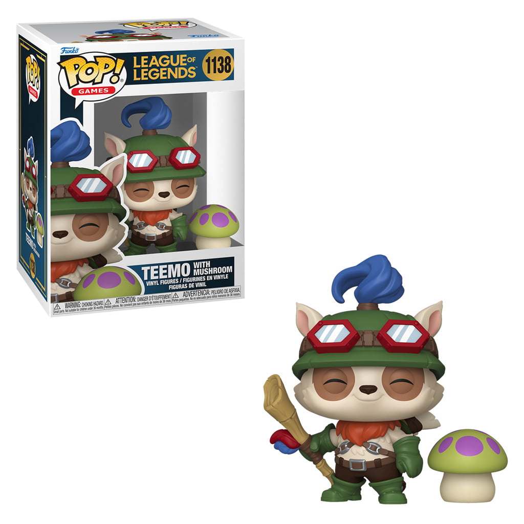 FUNKO POP GAMES LEAGUE OF LEGENDS - TEEEMO WITH MUSHROOM 1138