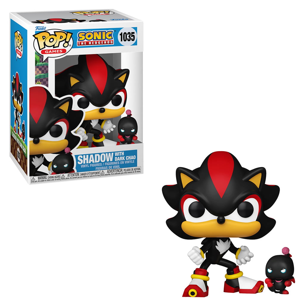 FUNKO POP GAMES SONIC THE HEDGEHOG - SHADOW WITH DARK CHAO 1035