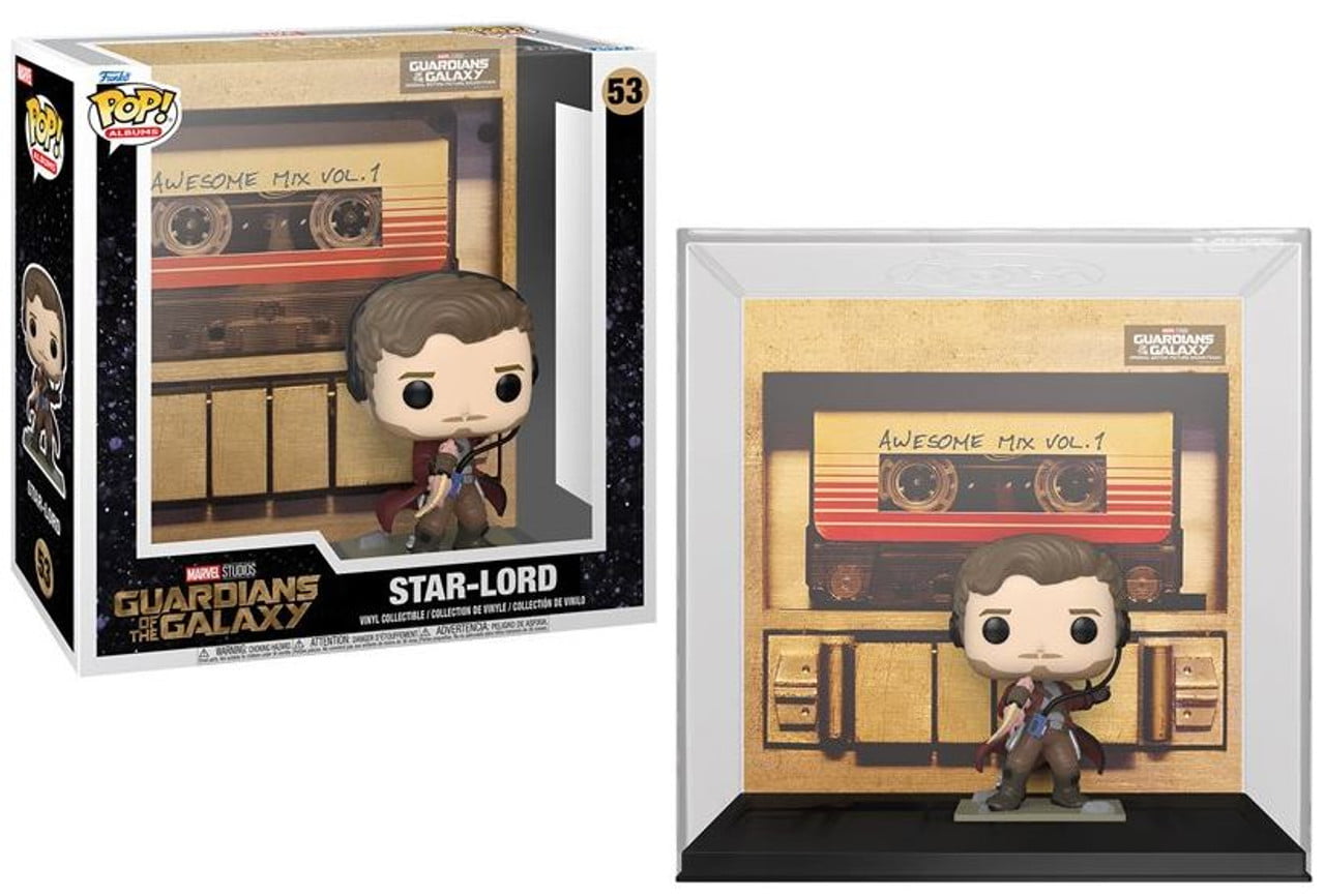 Funko Pop Guardians of the Galaxy - Star Lord Album Figure 53 ( Guardiões da Galáxia )( Senhor das Estrelas )