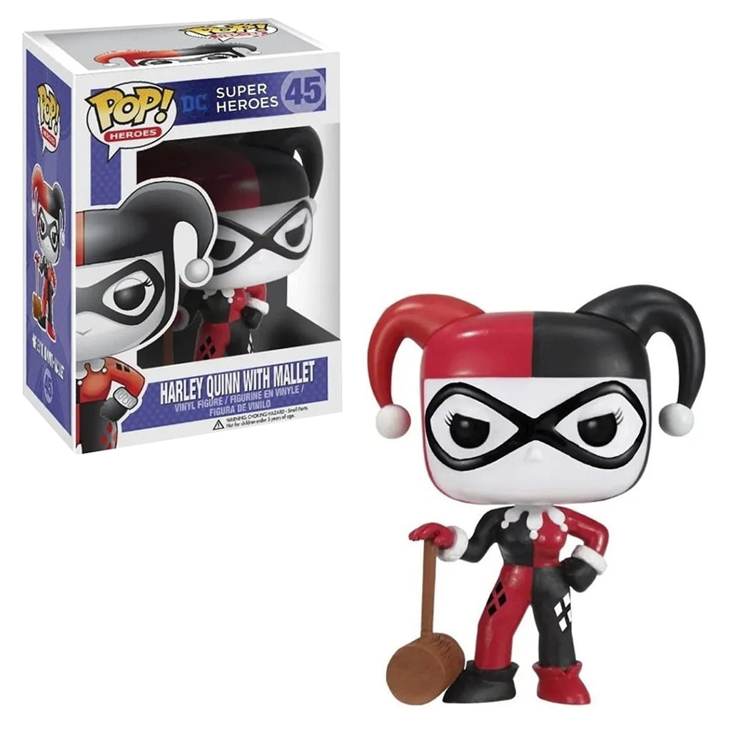 FUNKO POP HEROES HARLEY QUINN - WITH MALLET 45 ( arlequina )