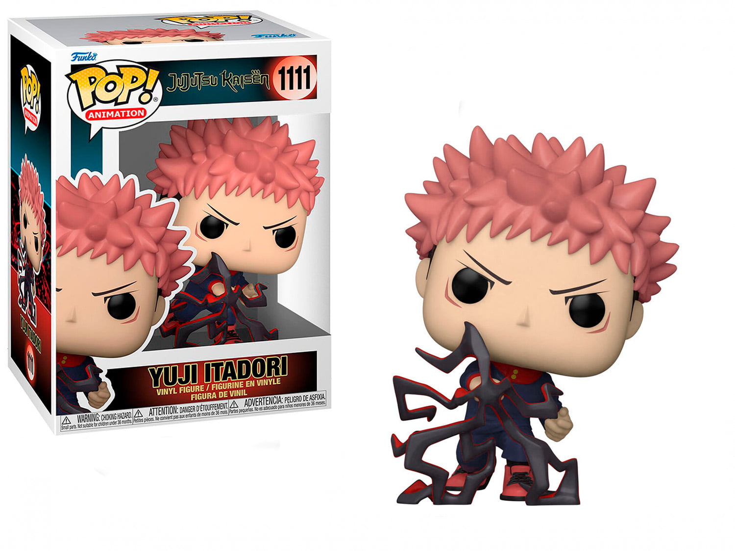 FUNKO POP JUJUTSU KAISEN - YUJI ITADORI - BLACK FLASH 1111