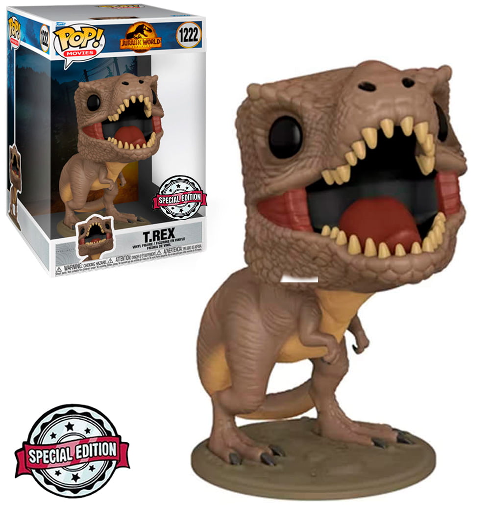 Funko Pop Jurassic World Dominion Exclusive Trex 1222 Super Sized 10 Zona De Geek 