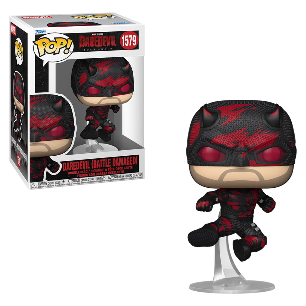 FUNKO POP MARVEL DAREDEVIL BORN AGAIN - DAREDEVIL (BATTLE DAMAGED) 1579
