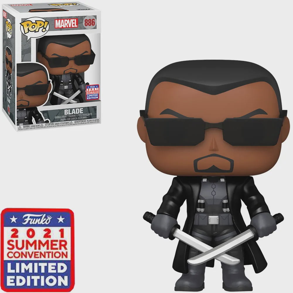 Funko Pop Marvel Sdcc 2021 Exclusive Blade 886 ZONA DE GEEK