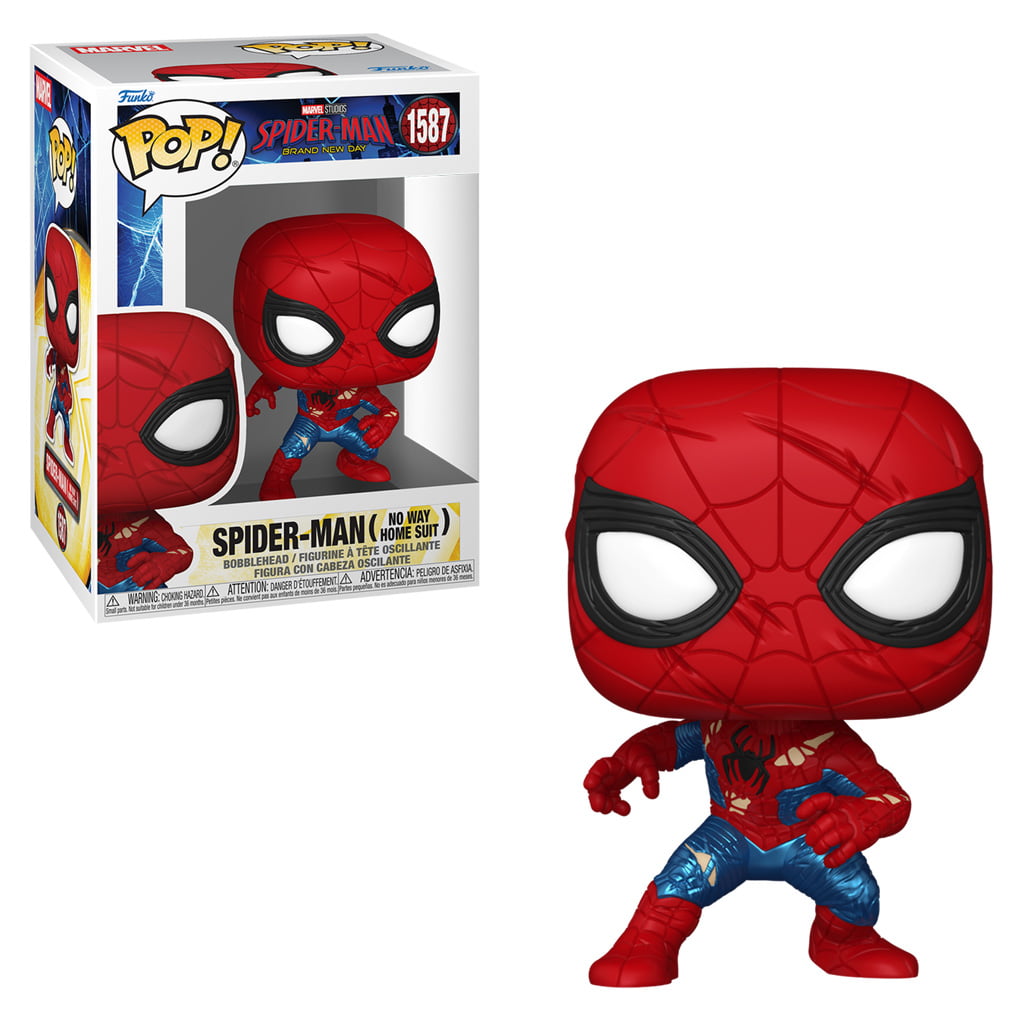 FUNKO POP MARVEL SPIDER-MAN BRAND NEW DAY - SPIDER-MAN (NO WAY HOME SUIT) 1587