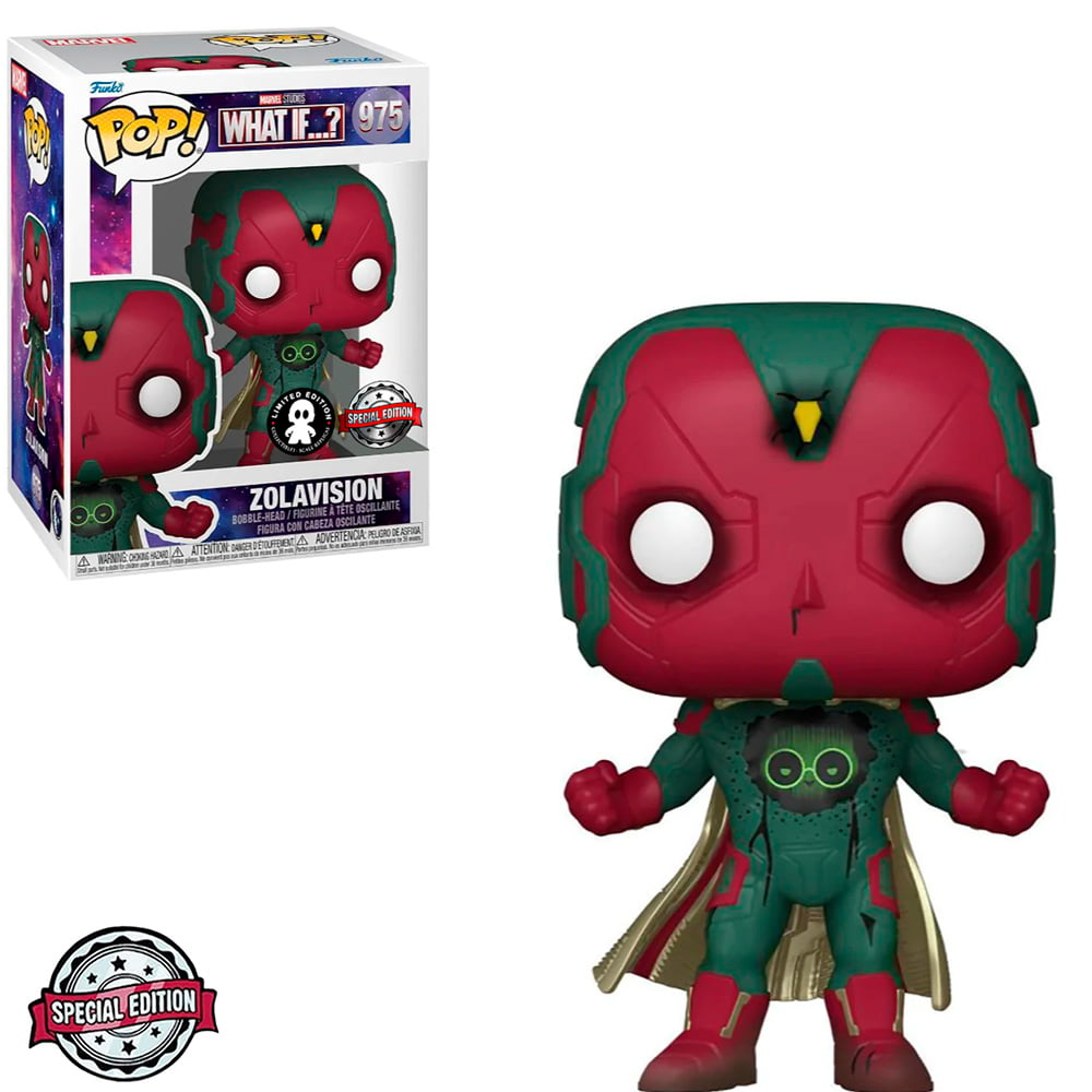Funko Pop Marvel What If...? Exclusive Zolavision 975 ZONA DE GEEK