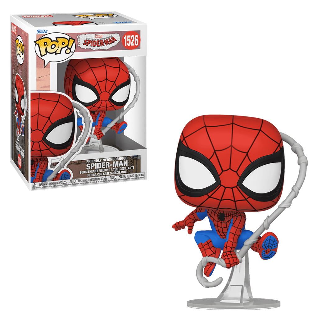 FUNKO POP MARVEL YOUR FRIENDLY NEIGHBORHOOD SPIDER-MAN - SPIDER-MAN (HOMEM ARANHA)  1526
