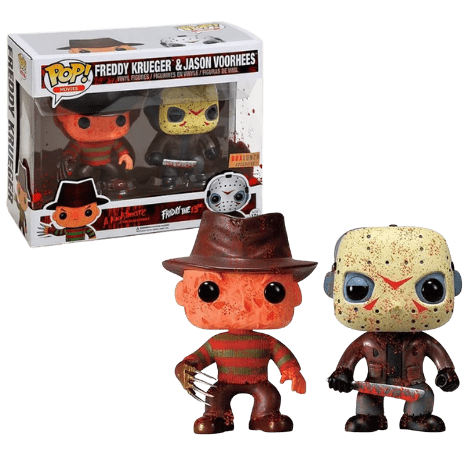 FUNKO POP MOVIES A NIGHTMARE ON ELM STREET / FRIDAY THE 13TH - FREDDY KRUEGER & JASON VOORHEES 2-PACK