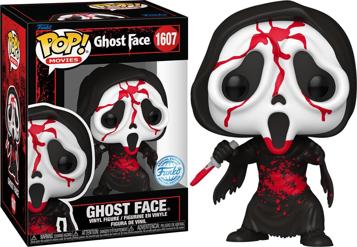 funko  Pop! Movies: Ghost Face - Bloody Ghost Face (Exclusive)