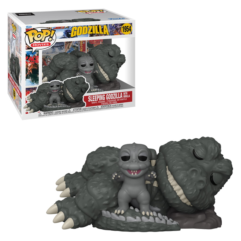 FUNKO POP MOVIES GODZILLA - SLEEPING GODZILLA & MINILLA 1954