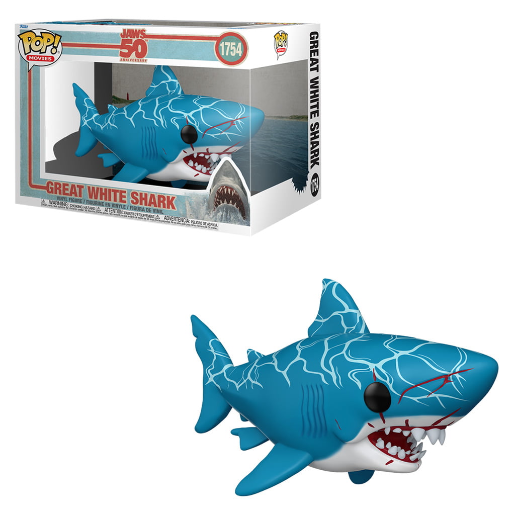 FUNKO POP MOVIES JAWS 50TH ANNIVERSARY - GREAT WHITE SHARK ( TUBARÃO) 1754