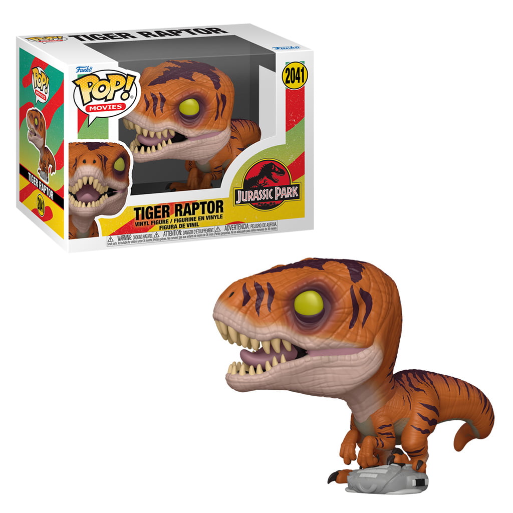FUNKO POP MOVIES JURASSIC PARK - TIGER RAPTOR 2041