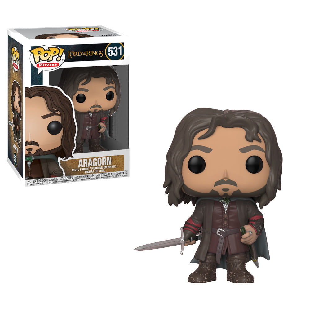 FUNKO POP MOVIES LORD OF THE RINGS - ARAGORN 531 senhor dos aneis