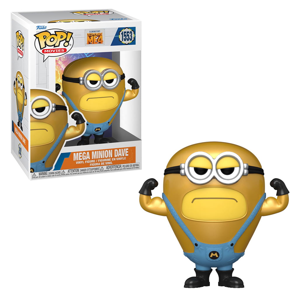 FUNKO POP MOVIES meu malvado favorito  4 - MEGA MINION DAVE 1553