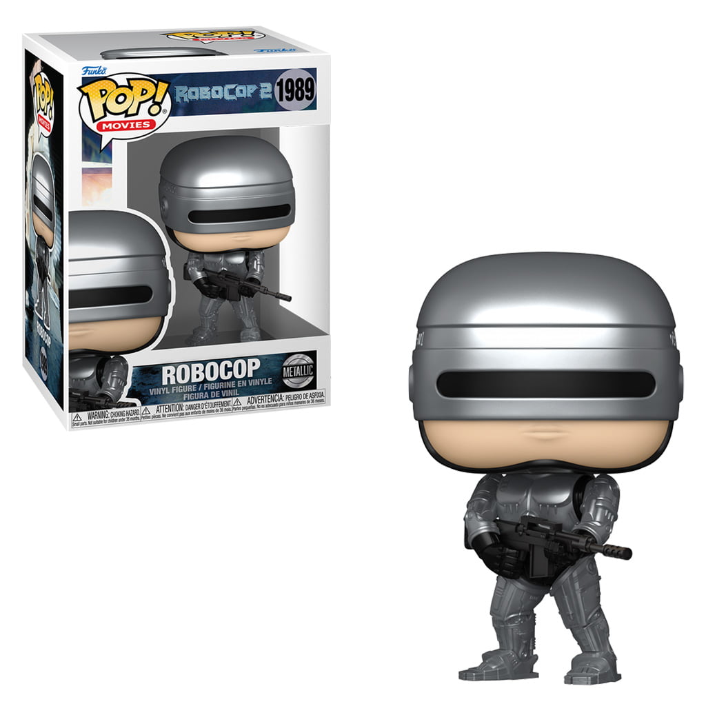 FUNKO POP MOVIES ROBOCOP 2 - ROBOCOP (METALLIC) 1989