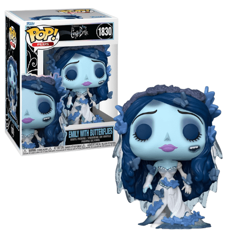 FUNKO POP PLUS: THE CORPSE BRIDE - EMILY WITH BUTTERFLIES - 1830 (A NOIVA CADAVER) 