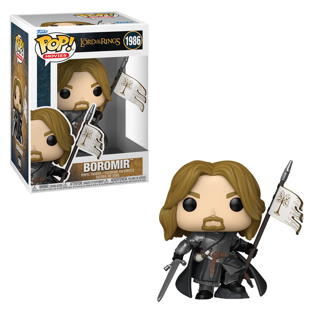 FUNKO POP MOVIES THE LORD OF THE RINGS - BOROMIR 1986 ( senhor dos aneis )