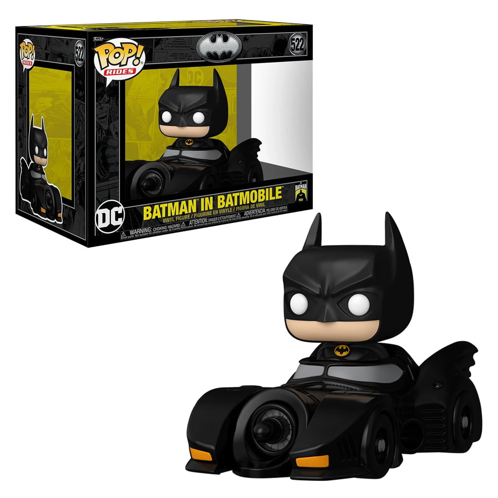 FUNKO POP RIDES BATMAN 85TH ANNIVERSARY - BATMAN IN BATMOBILE 522