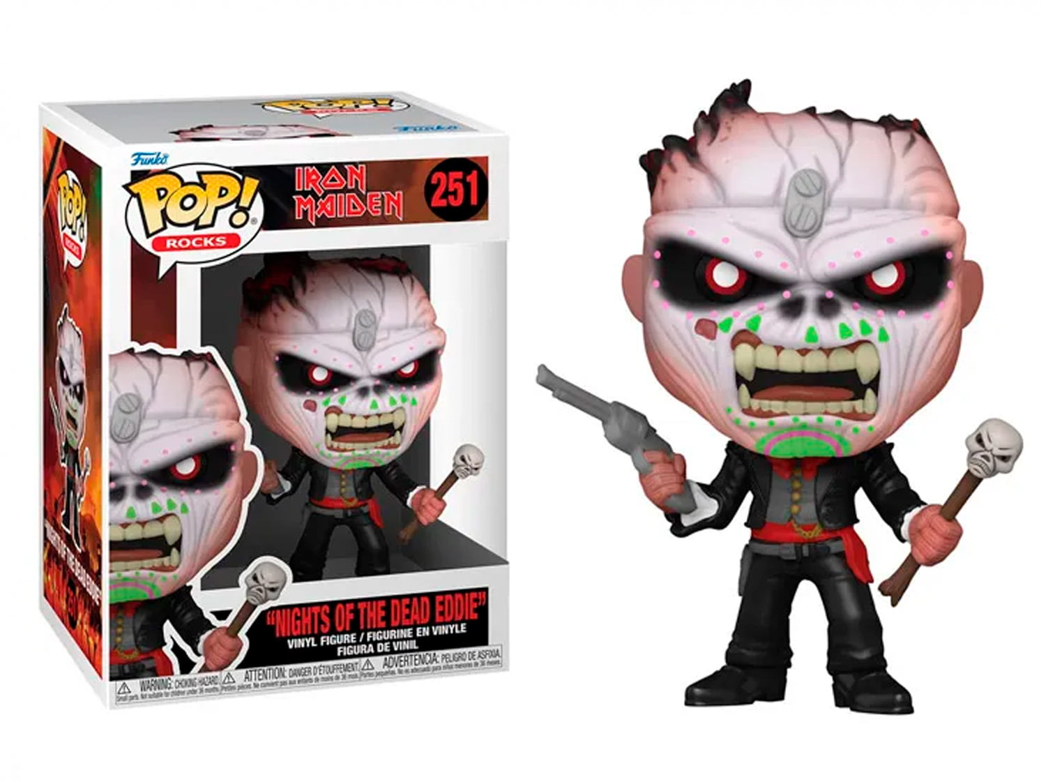 Funko Pop Rocks Iron Maiden - Nights of the Dead Eddie 251
