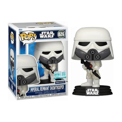 Funko Pop! Star Wars Imperial Remnant Snowtrooper 826 Exclusivo 9500 PÇS