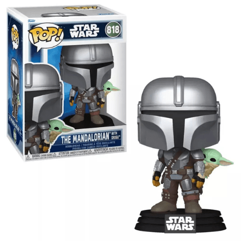 Funko Pop! Star Wars Mandalorian e Grogu 818