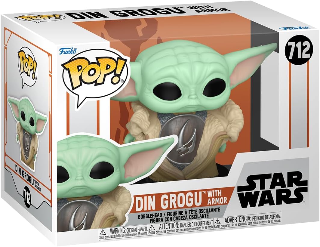 Funko Pop! Star Wars: The Mandalorian - Din Grogu with Armor