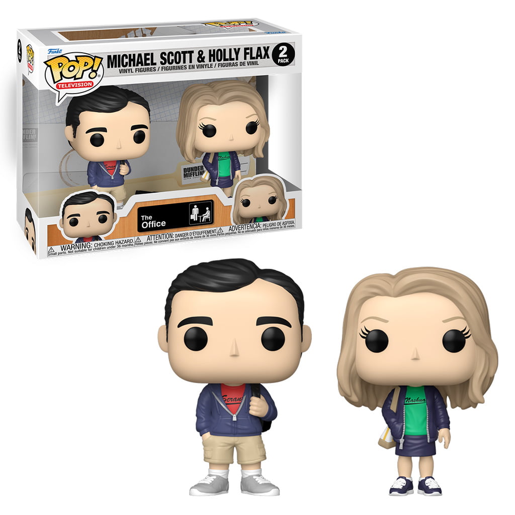FUNKO POP TELEVISION THE OFFICE - MICHAEL SCOTT & HOLY FLAX 2-PACK